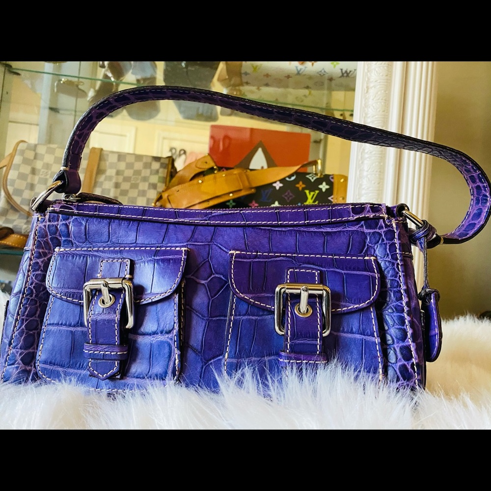 Dooney & Bourke Croc Shoulder Bag